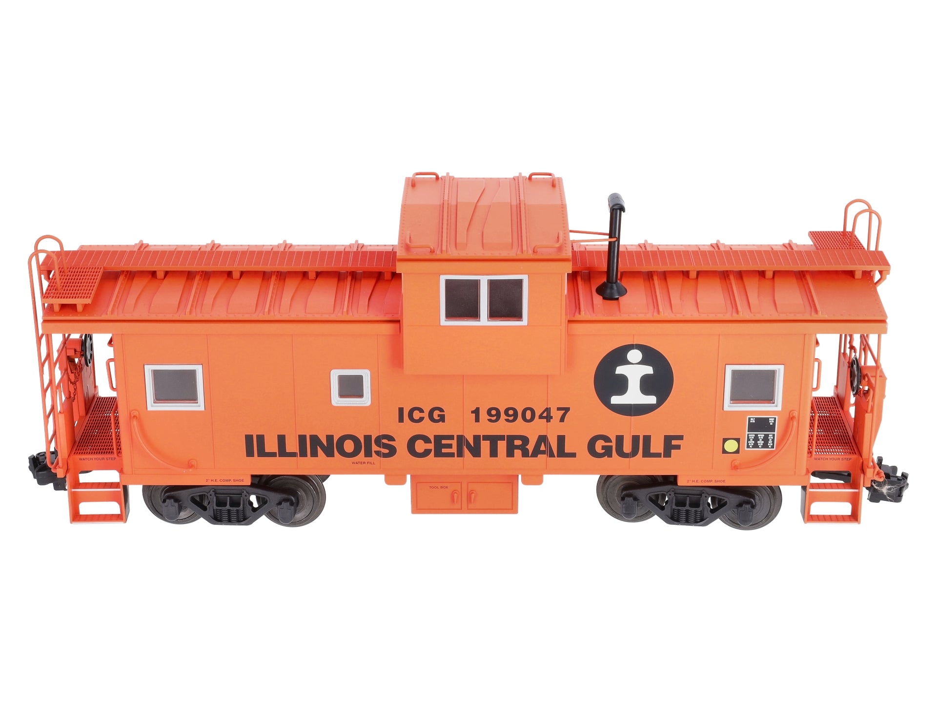 USA Trains 12122 G Illinois Central Gulf Extended Vision Caboose #199047