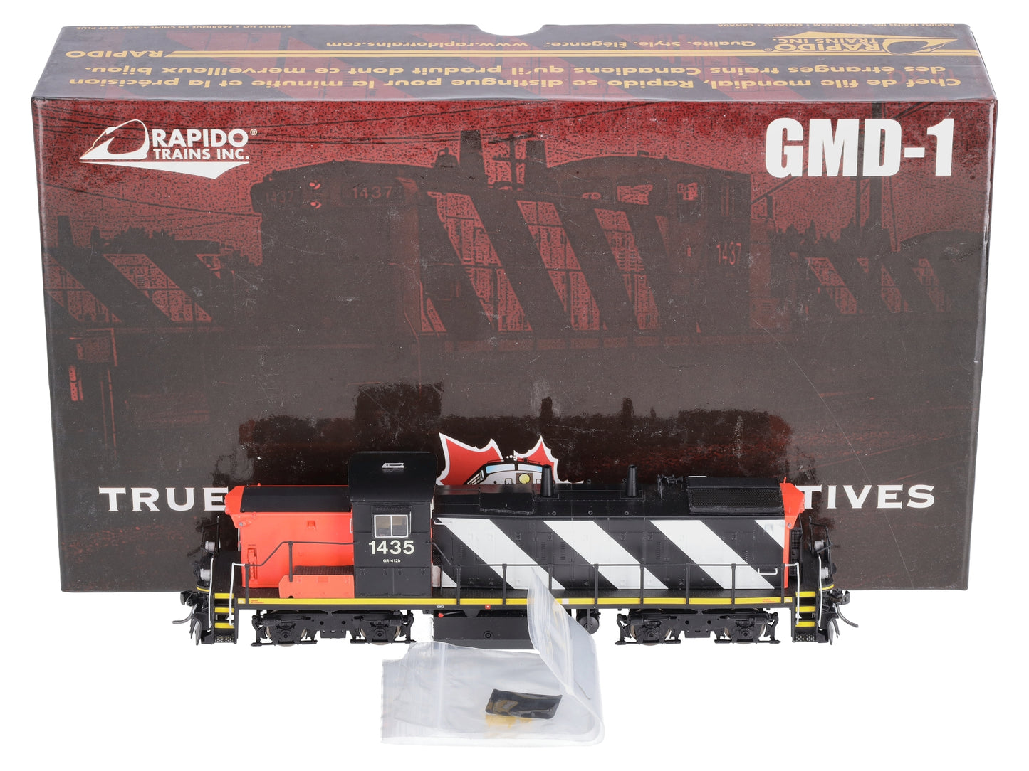 Rapido Trains 10614 HO CN GMD-1A 4-Axle 1400 Diesel wDC/DCC/Sound #1435