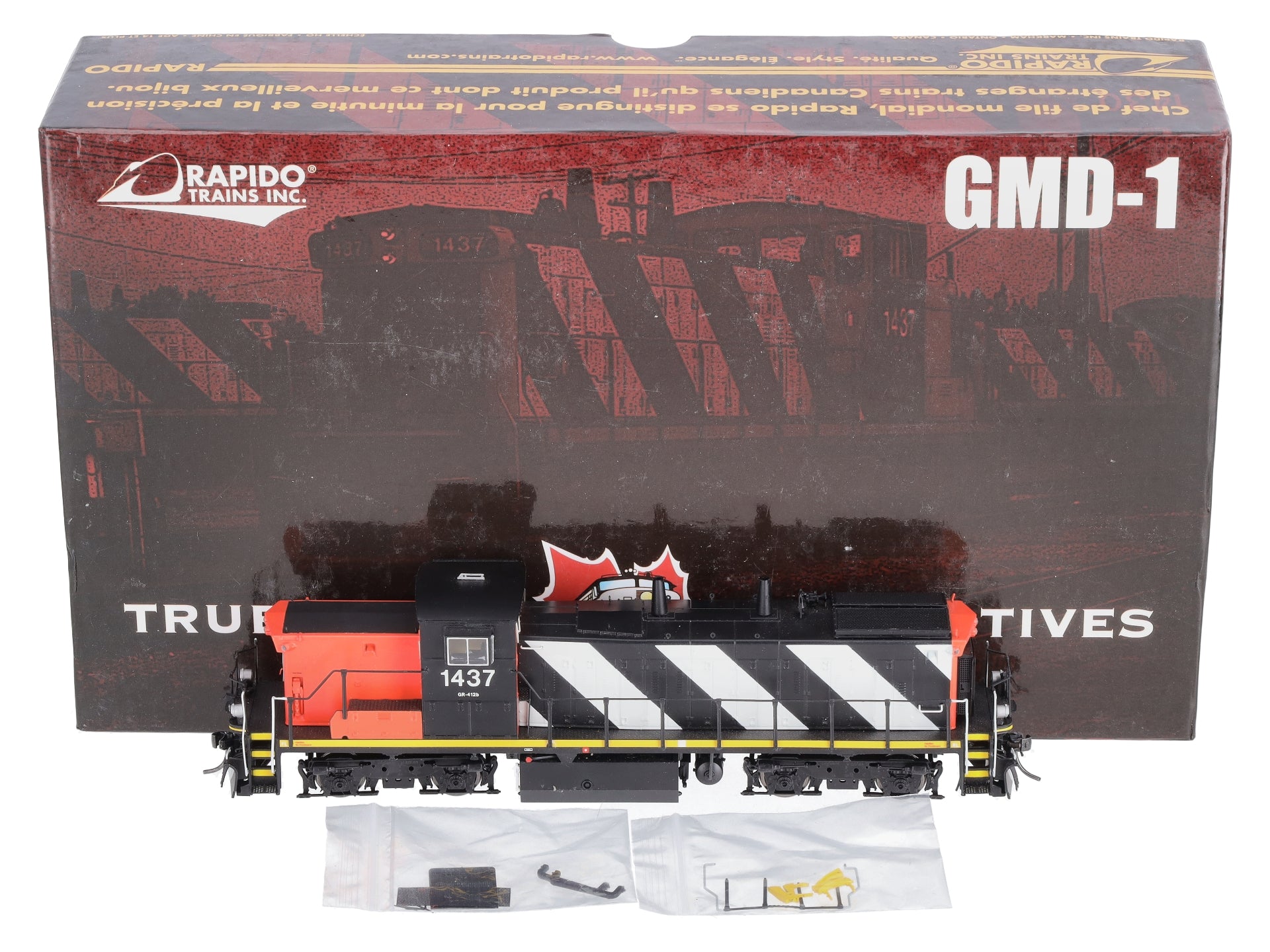Rapido Trains 10615 HO CN GMD-1A 4-Axle 1400 Diesel w/DCC/Sound #1437