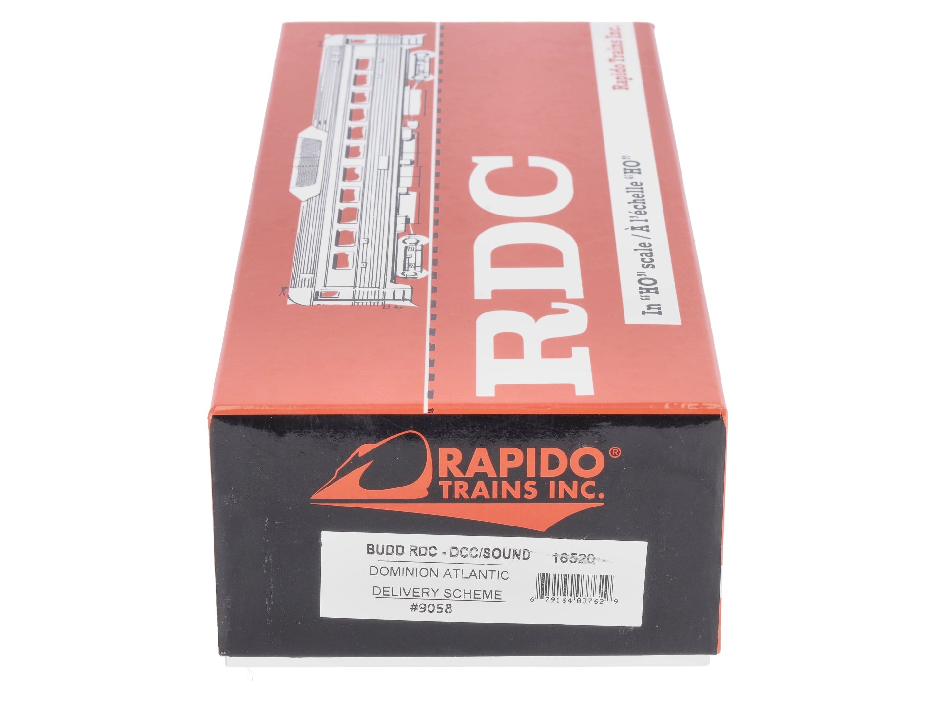 Rapido Trains 16520 HO Dominion Atlantic Budd RDC-1 Phase 2 #9058 w/DC/DCC/Sound