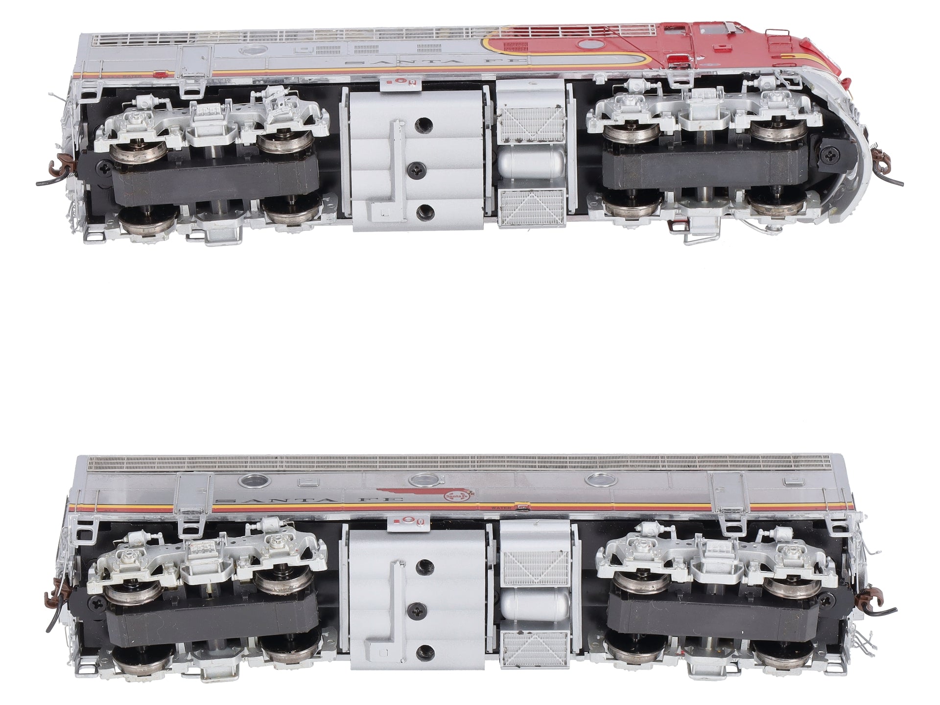 Athearn 22506 HO Santa Fe F7 A/B Passenger #44C/#44B