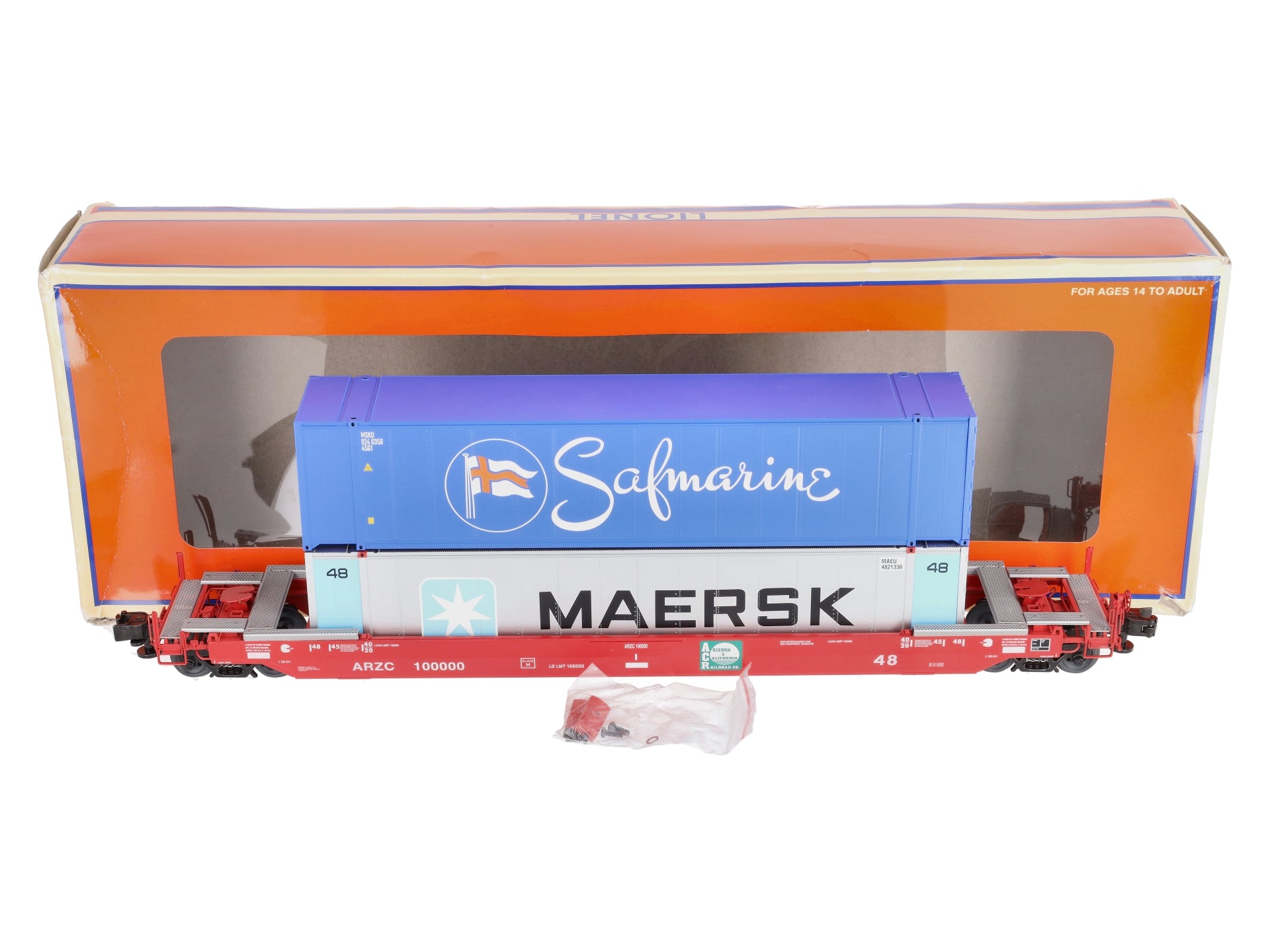 Lionel 6-84863 O AZRC Husky Stack #100000 LN/Box