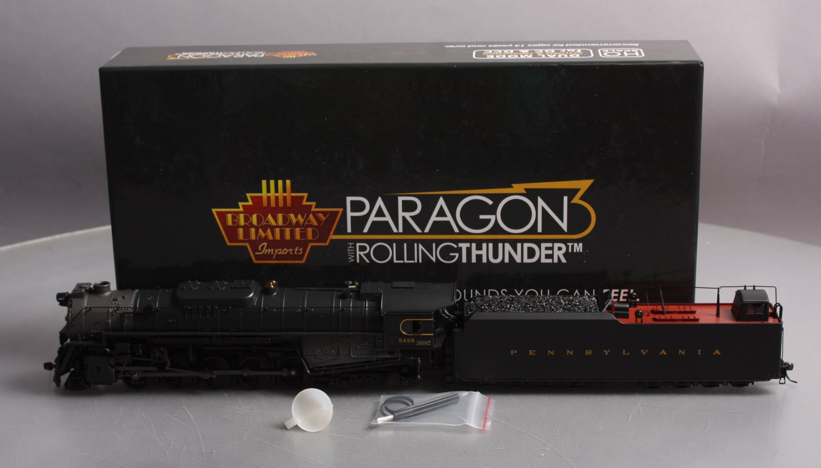 Broadway Limited 4679 HO Pennsylvania J1a 2-10-4, Paragon3 Sound/DC/DCC #6498