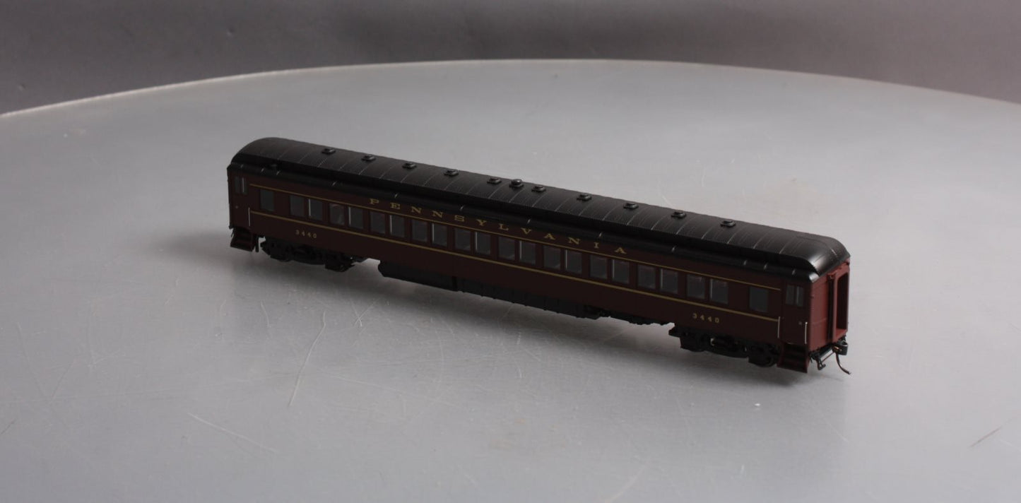 Broadway Limited 4362 HO Pennsylvania Railroad P70R with Ice AC Coach #3440