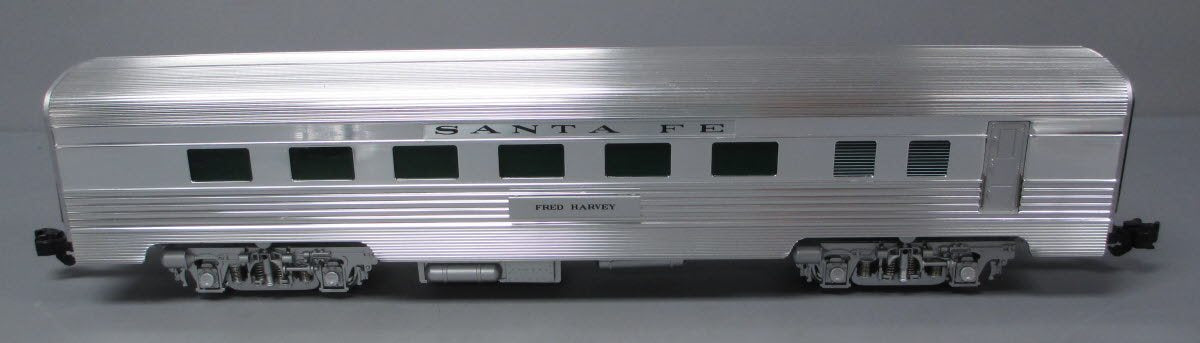 Aristo-Craft 32505 G ATSF "Fred Harvey" Streamlined Diner Car - Metal Wheels
