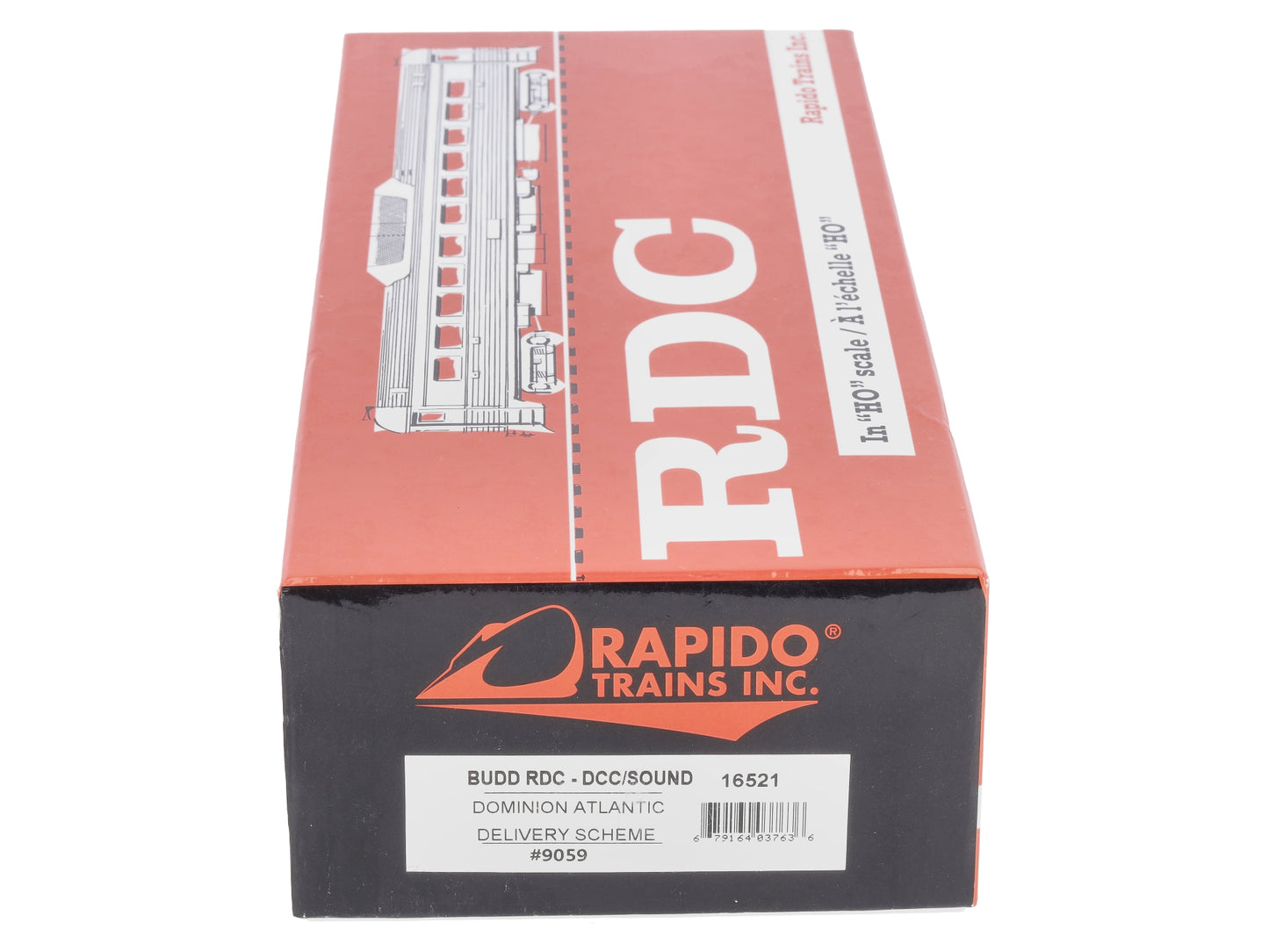 Rapido Trains 16521 HO Dominion Atlantic Budd RDC-1 Phase 2 #9059 w/DCC/Sound