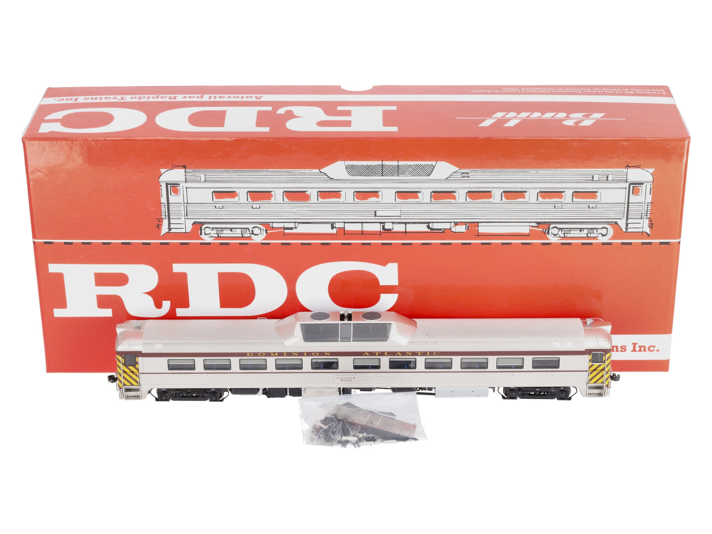Rapido Trains 16521 HO Dominion Atlantic Budd RDC-1 Phase 2 #9059 w/DCC/Sound