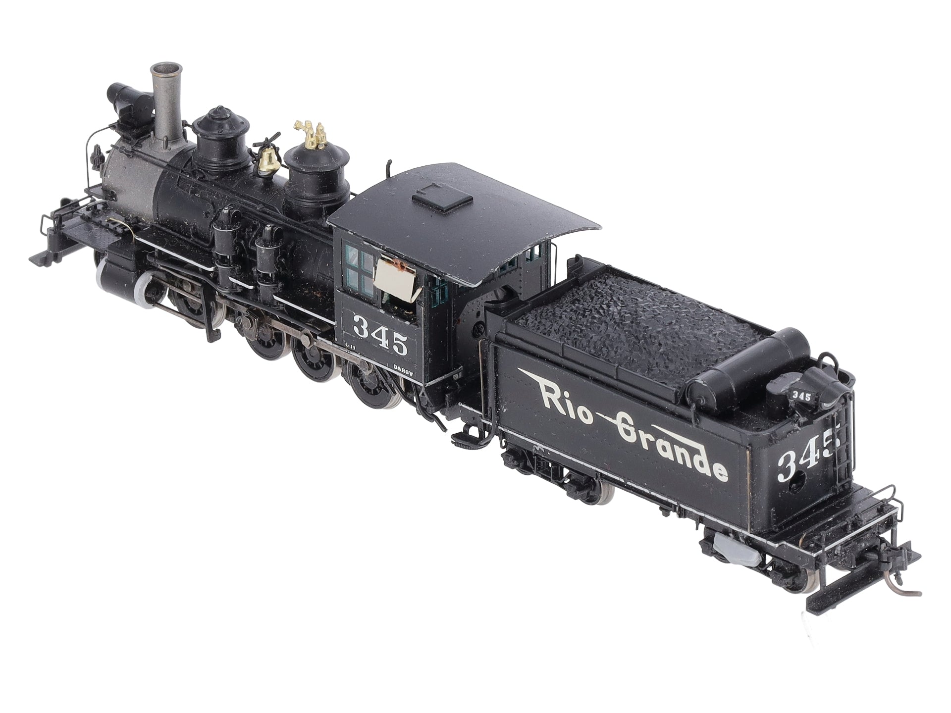 Blackstone Models 310201S HOn3 DRGW C-19 2-8-0 Steam Locomotive w/Sound/DCC #345