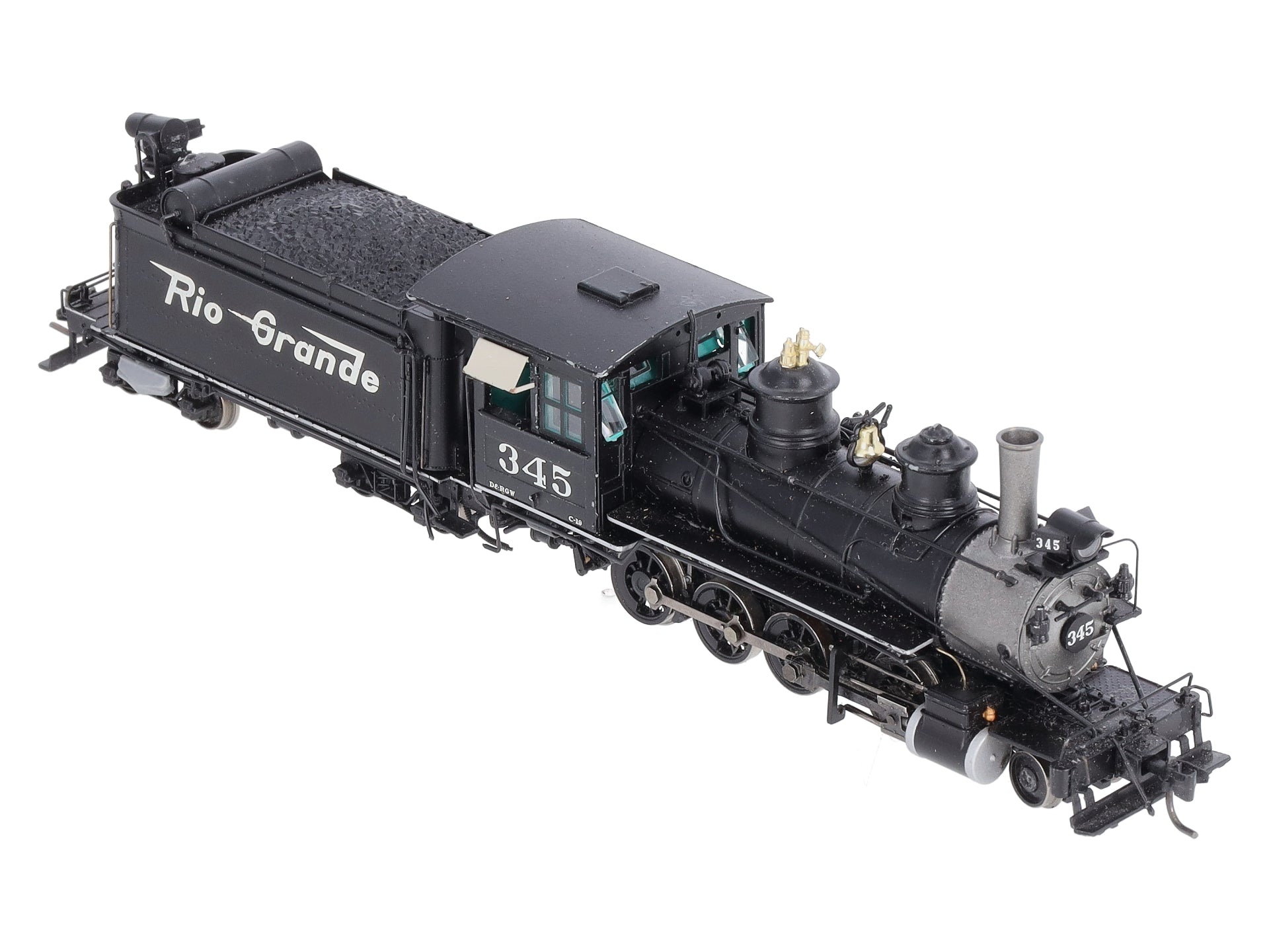 Blackstone Models 310201S HOn3 DRGW C-19 2-8-0 Steam Locomotive w/Sound/DCC #345
