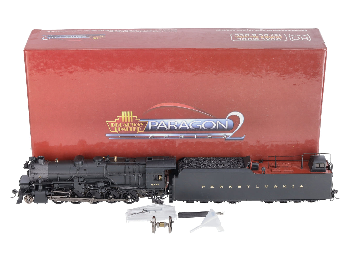 Broadway Limited 2489 HO PRR I1sa 2-10-0 Steam Locomotive w/Sound/DC/DCC #4591