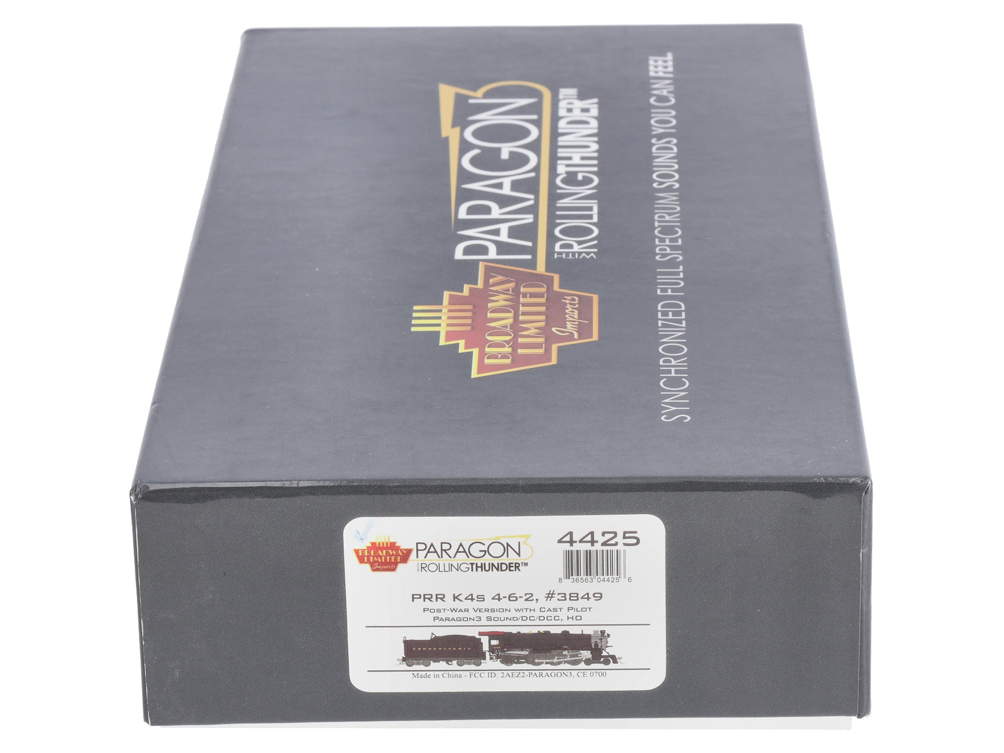 Broadway Limited 4425 HO PRR K4s 4-6-2 Steam Locomotive w/Sound/DC/DCC #3849