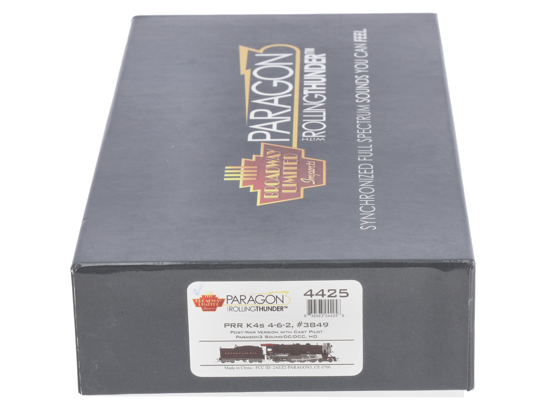 Broadway Limited 4425 HO PRR K4s 4-6-2 Steam Locomotive w/Sound/DC/DCC #3849