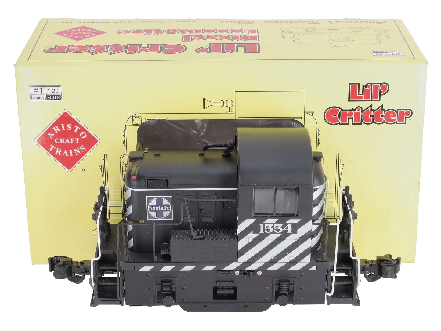 Aristo-Craft 22505 G ATSF Lil' Critter Diesel & 22503 UP Lil' Critter Diesel
