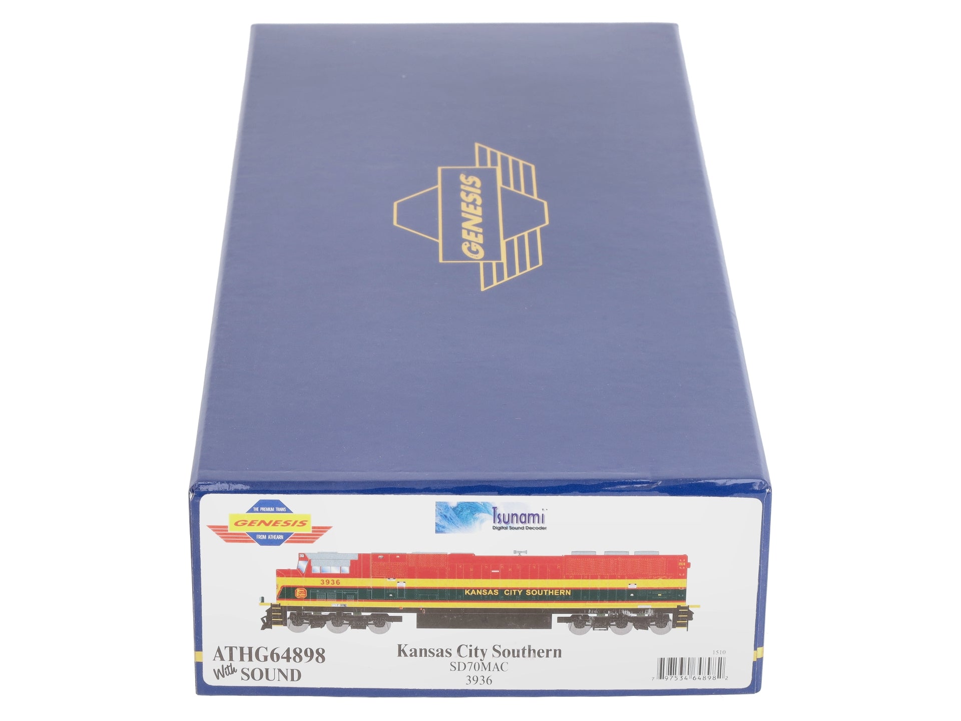 Athearn G64898 HO KCS SD70MAC Phase Vllla Diesel Locomotive