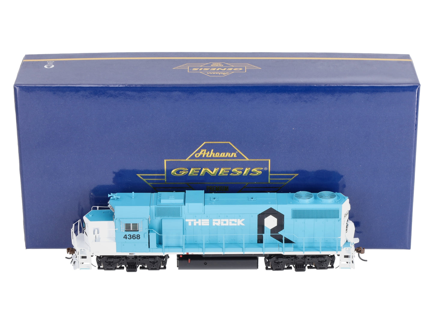 Athearn G65478 HO Scale Rock Island GP38-2 Diesel Locomotive W/DCC SOUND #4368