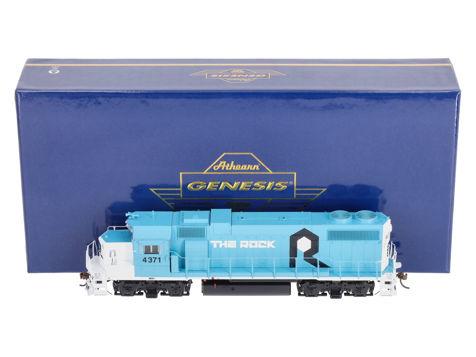 Athearn G65479 HO Scale Rock Island GP38-2 Diesel Locomotive W/DCC SOUND #4371