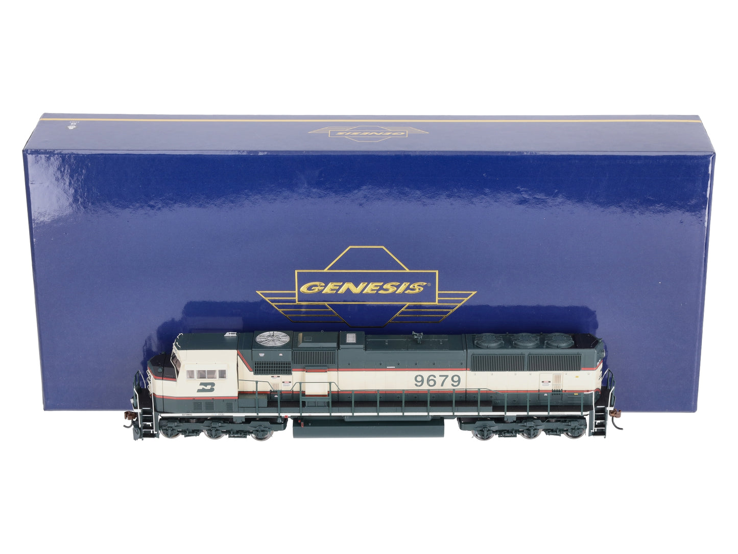 Athearn G64887 HO BN SD70MAC Phase lV Diesel Locomotive w/DCC & Sound #9679