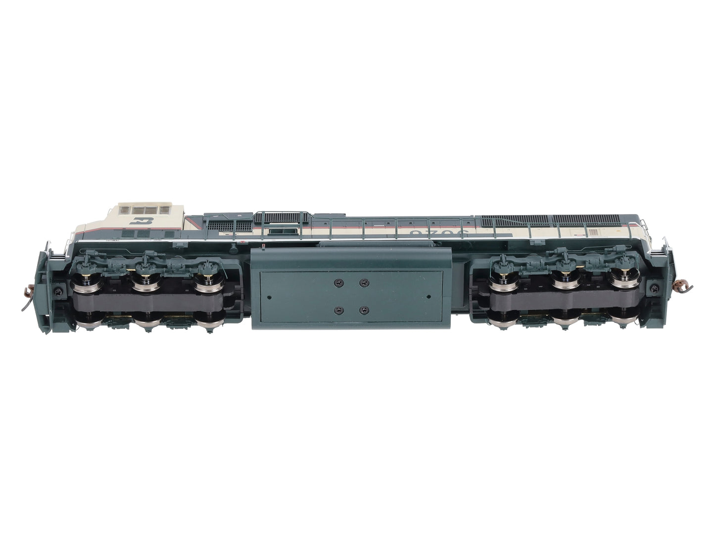Athearn G64888 HO BN SD70MAC Phase lV Diesel Locomotive w/DCC & Sound #9706