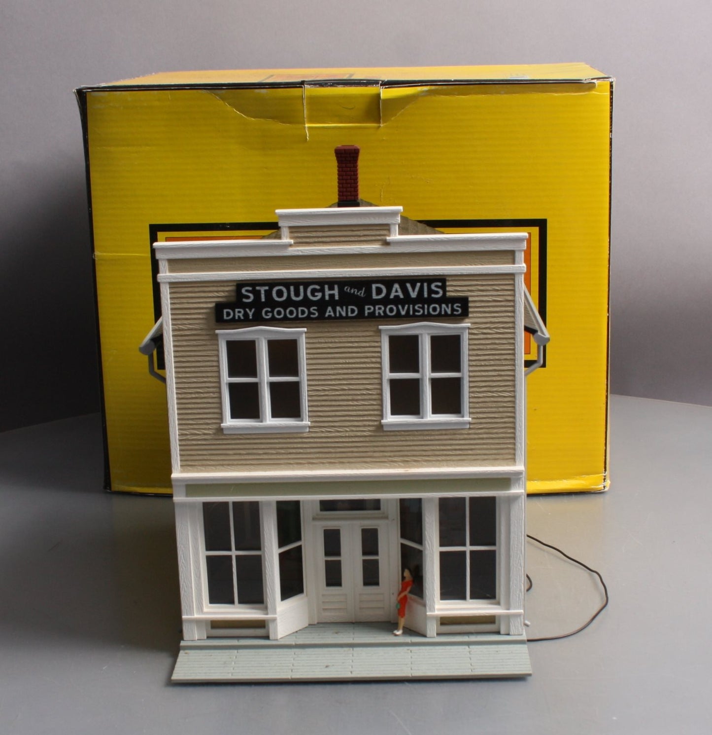 MTH 30-90164 O Gauge Stough & Davis Dry Goods 2-Story Building