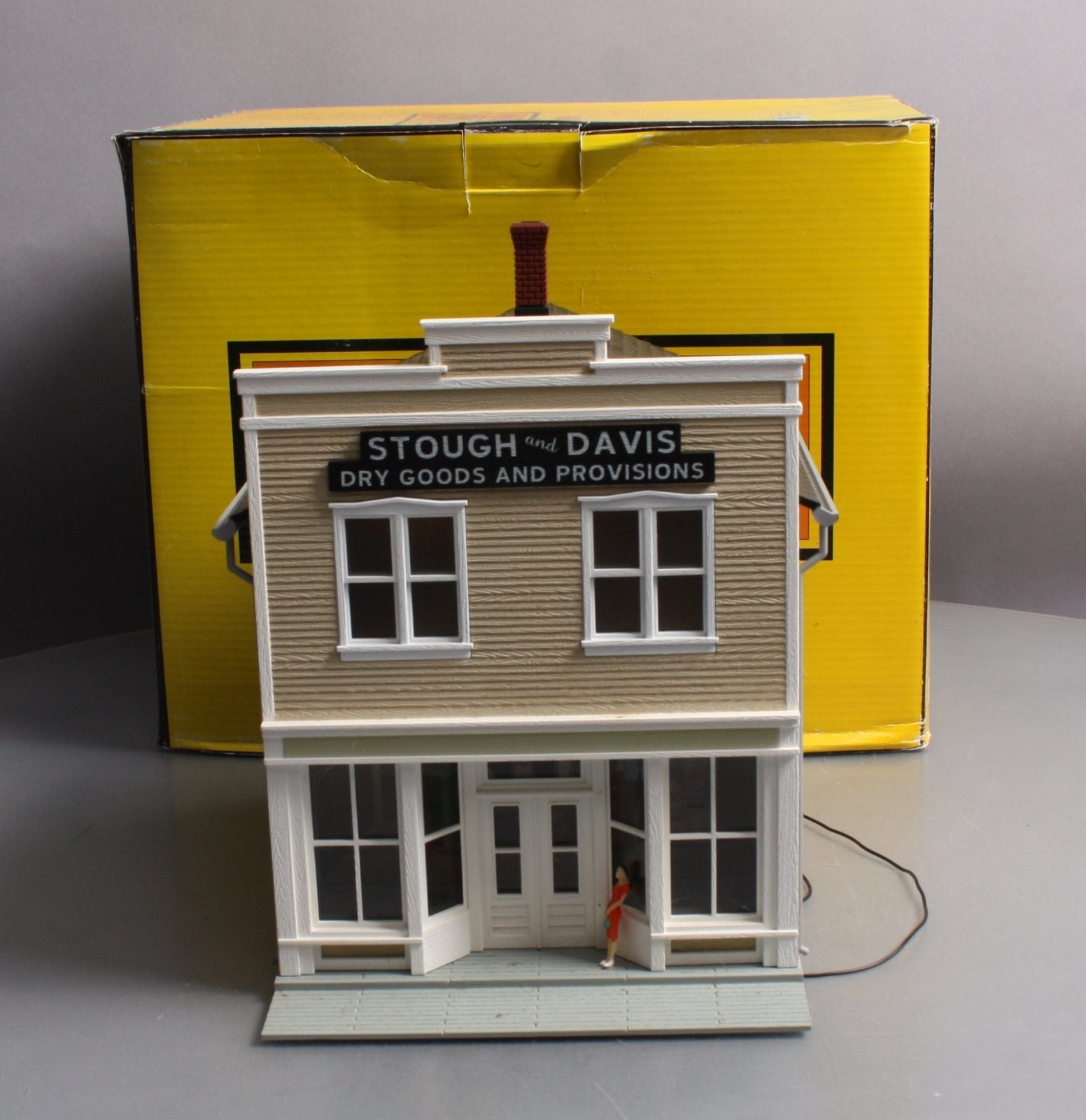 MTH 30-90164 O Gauge Stough & Davis Dry Goods 2-Story Building