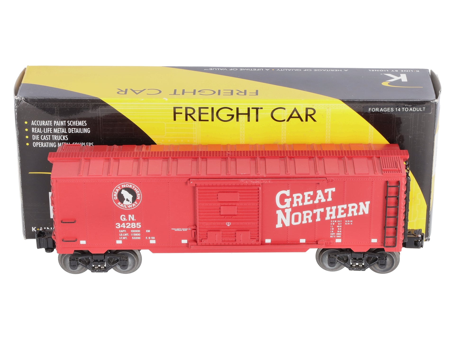 Lionel 6-21632 O Great Northern Boxcar