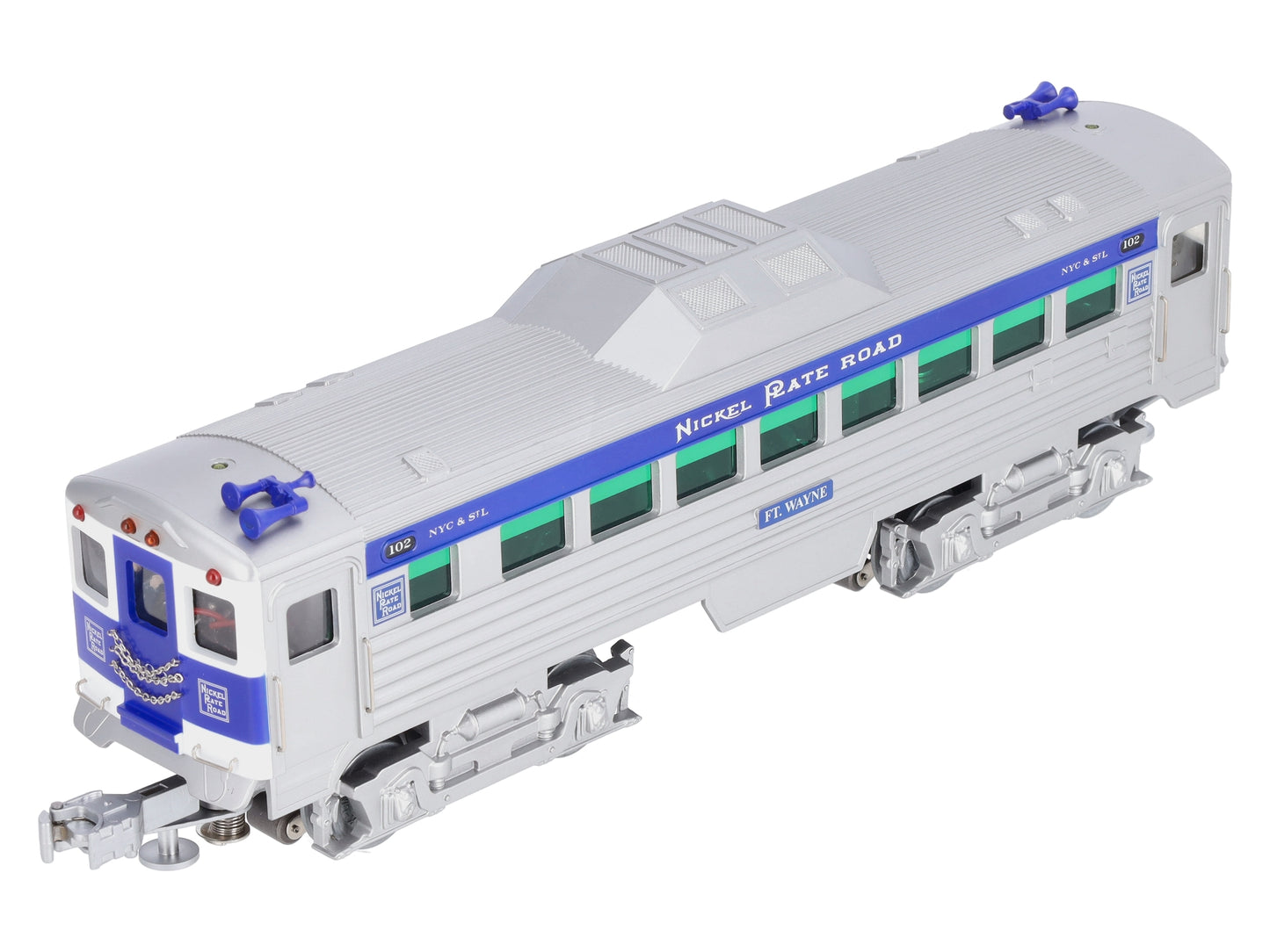 RMT 92545-2 O Nickel Plate Road Buddy Powered Rail Diesel Car #102