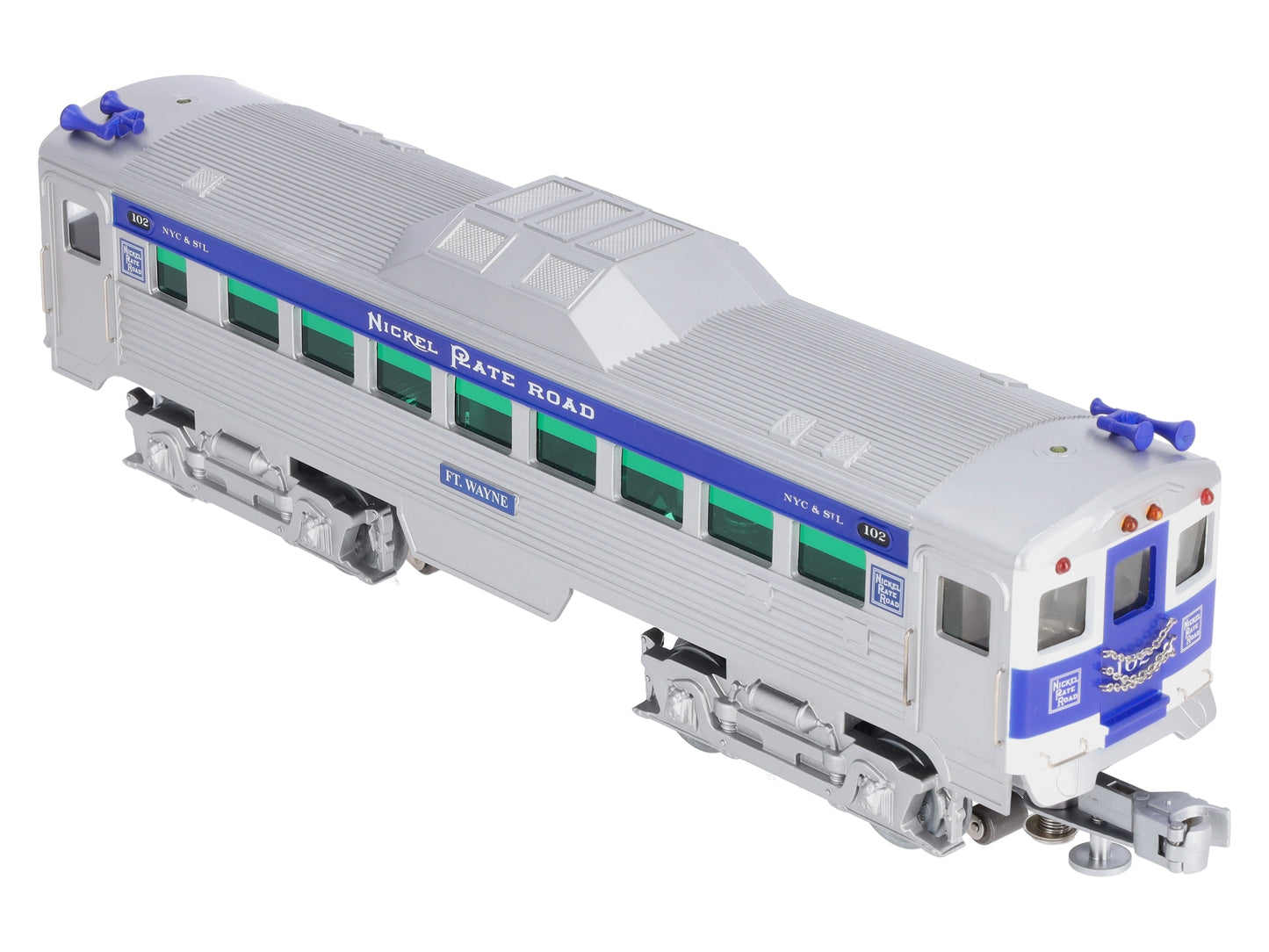 RMT 92545-2 O Nickel Plate Road Buddy Powered Rail Diesel Car #102