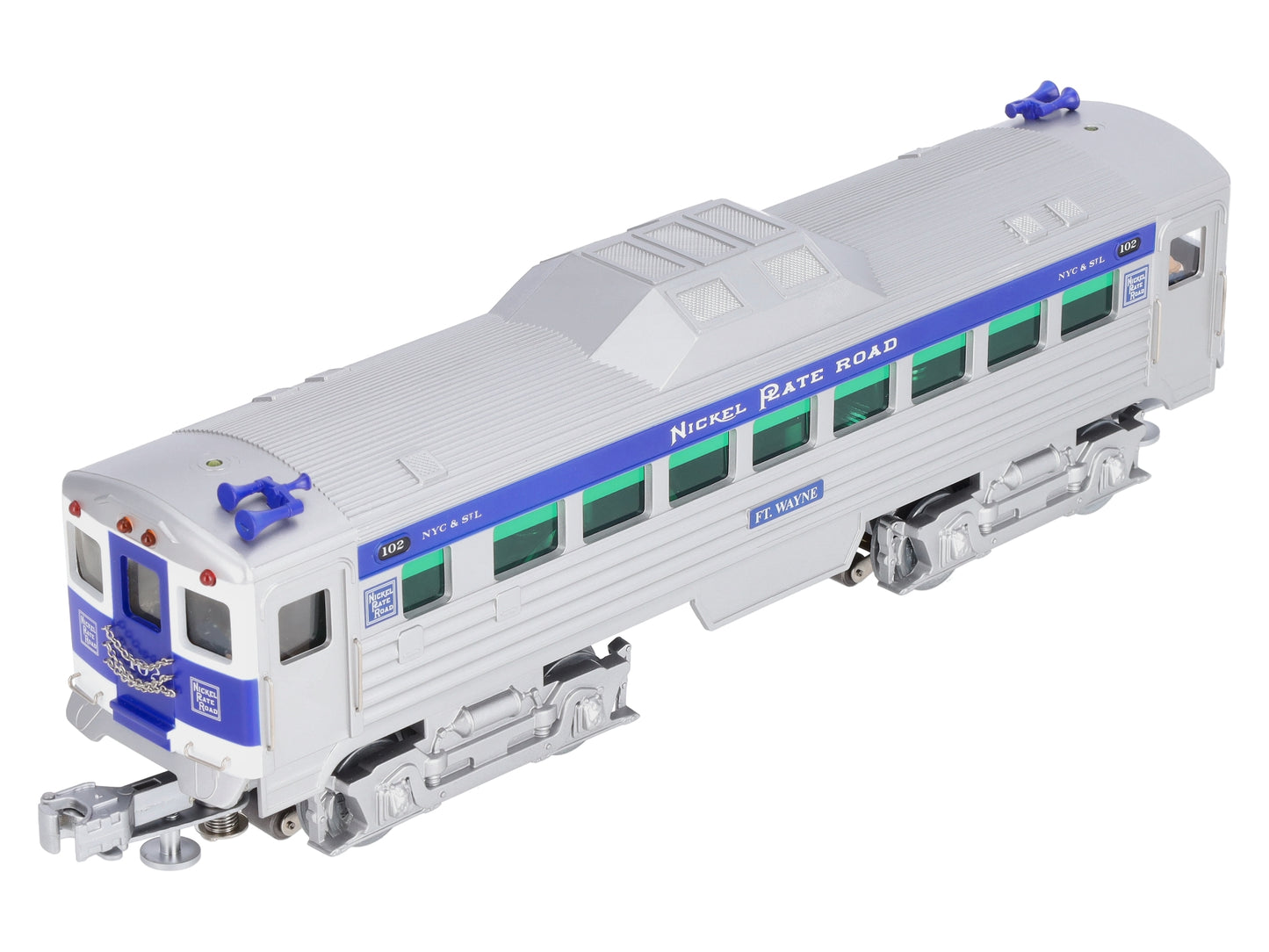 RMT 92545-2 O Nickel Plate Road Buddy Powered Rail Diesel Car #102