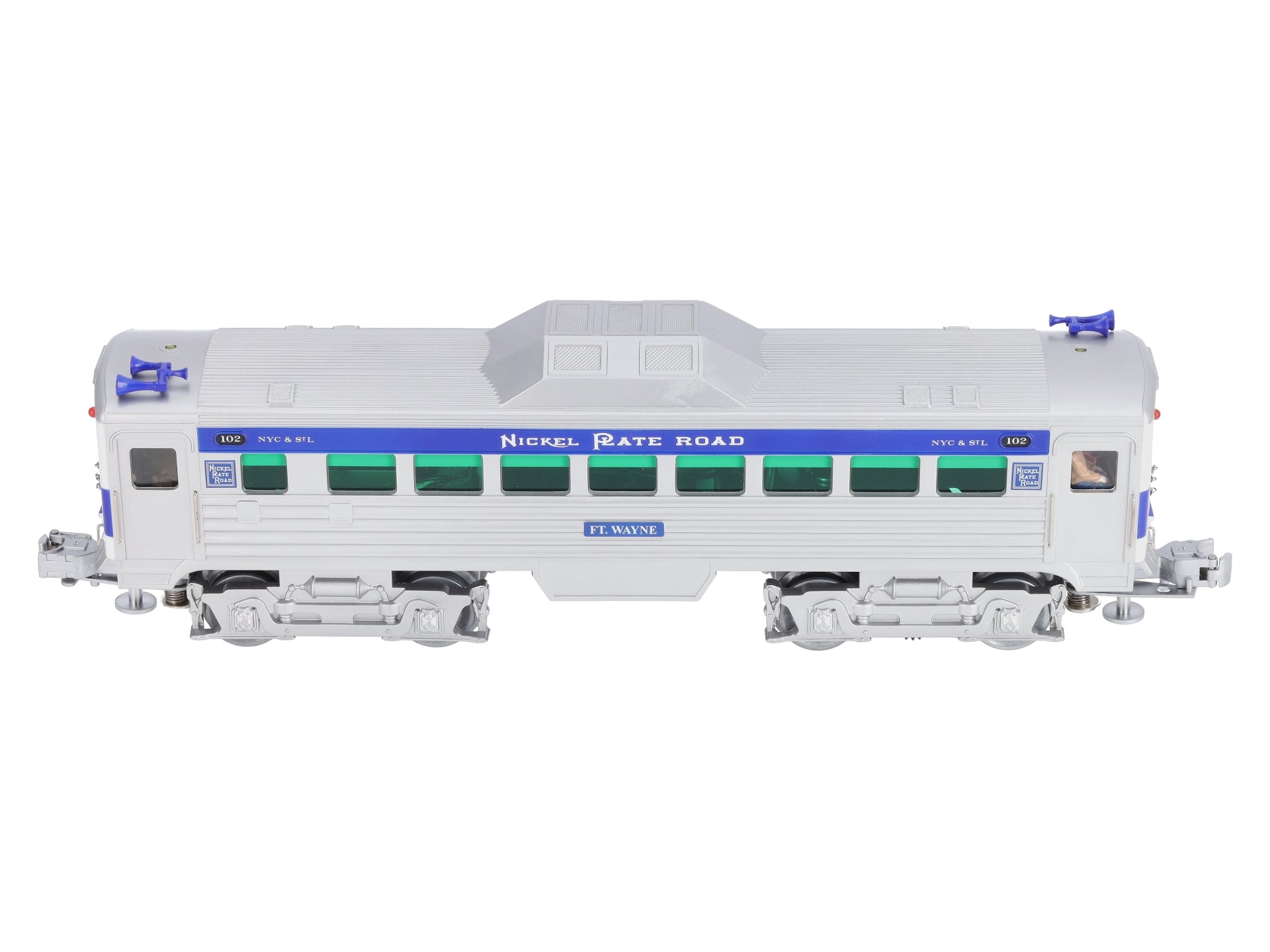 RMT 92545-2 O Nickel Plate Road Buddy Powered Rail Diesel Car #102