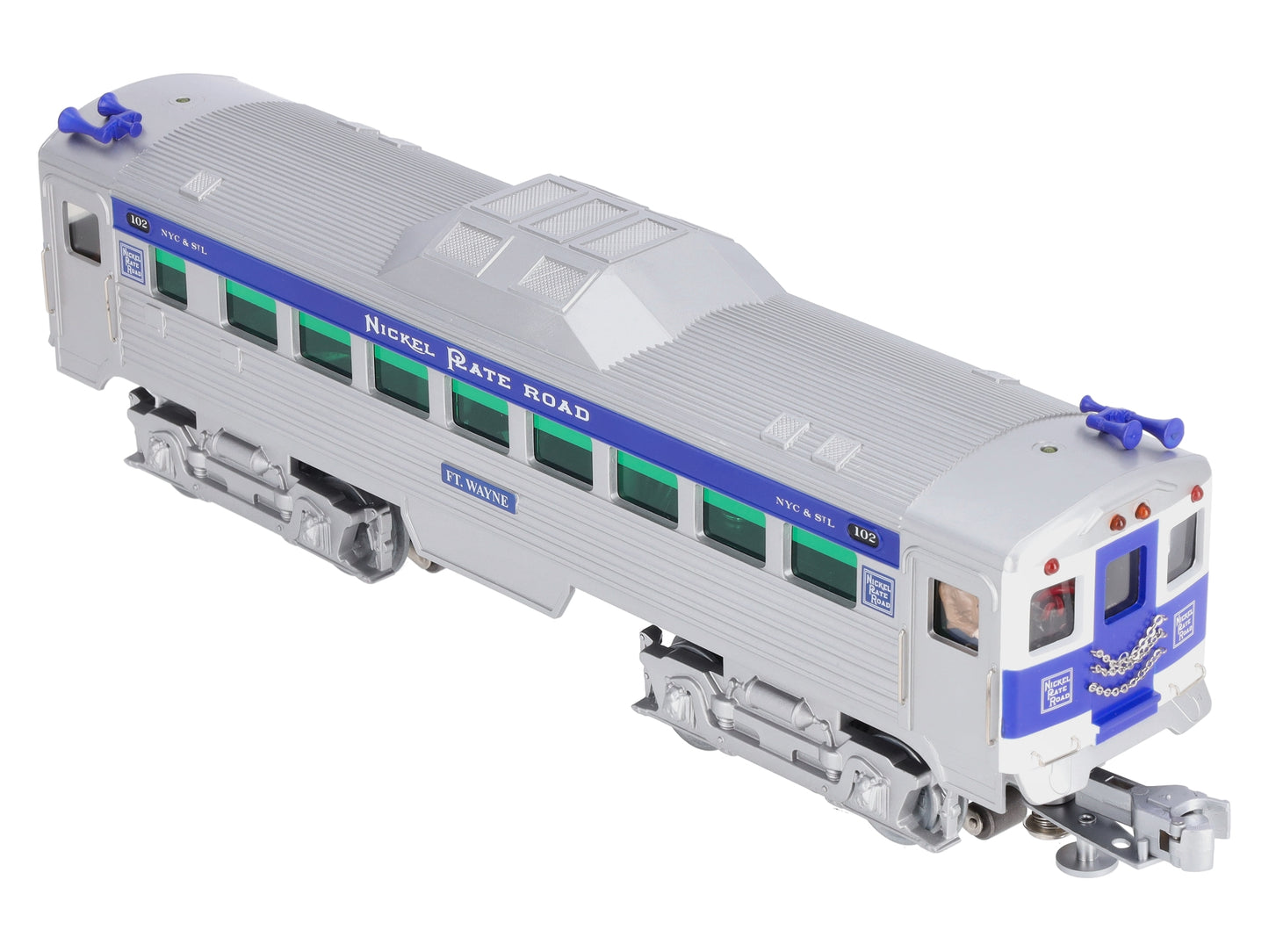 RMT 92545-2 O Nickel Plate Road Buddy Powered Rail Diesel Car #102