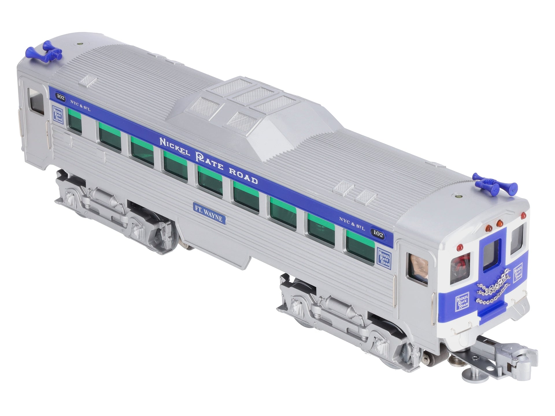 RMT 92545-2 O Nickel Plate Road Buddy Powered Rail Diesel Car #102