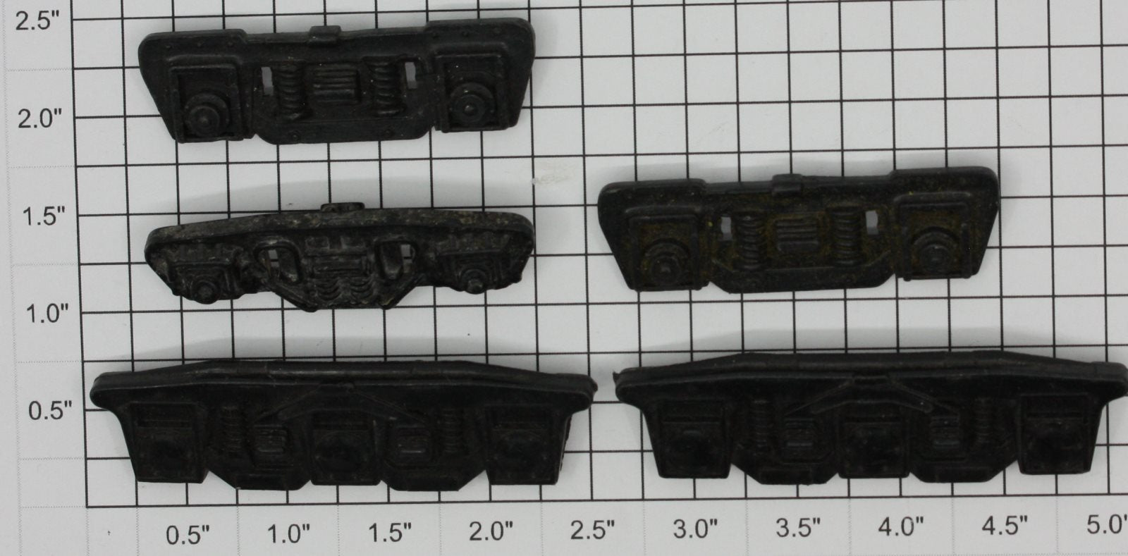 Acme 217215 O Scale Assorted Plastic Diesel Truck Frames (Bag of 5)