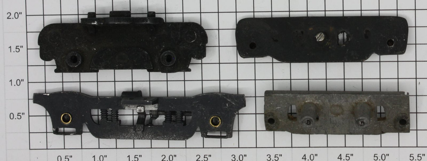 Acme 217231 O Scale Assorted Die-Cast Diesel Truck Frames (Bag of 4)