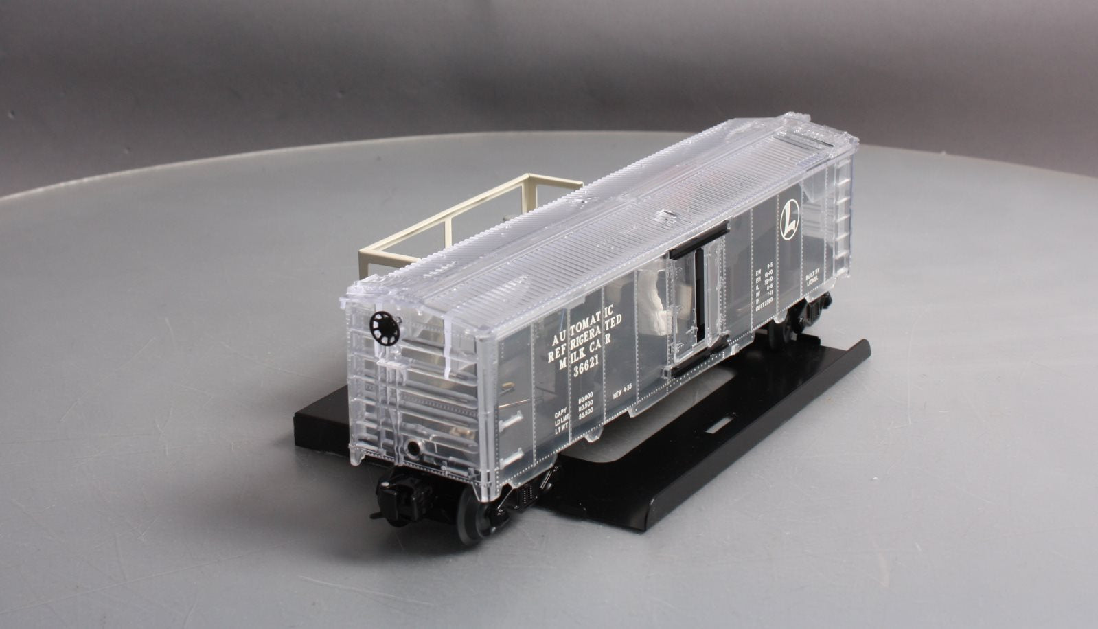 Lionel 6-29301 O Transparent Milk Car #36621