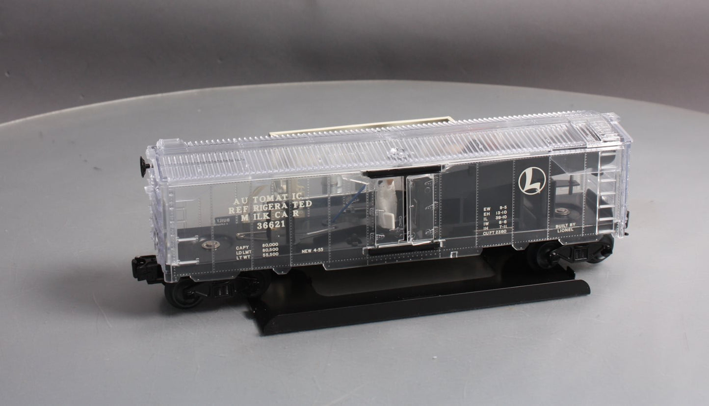 Lionel 6-29301 O Transparent Milk Car #36621
