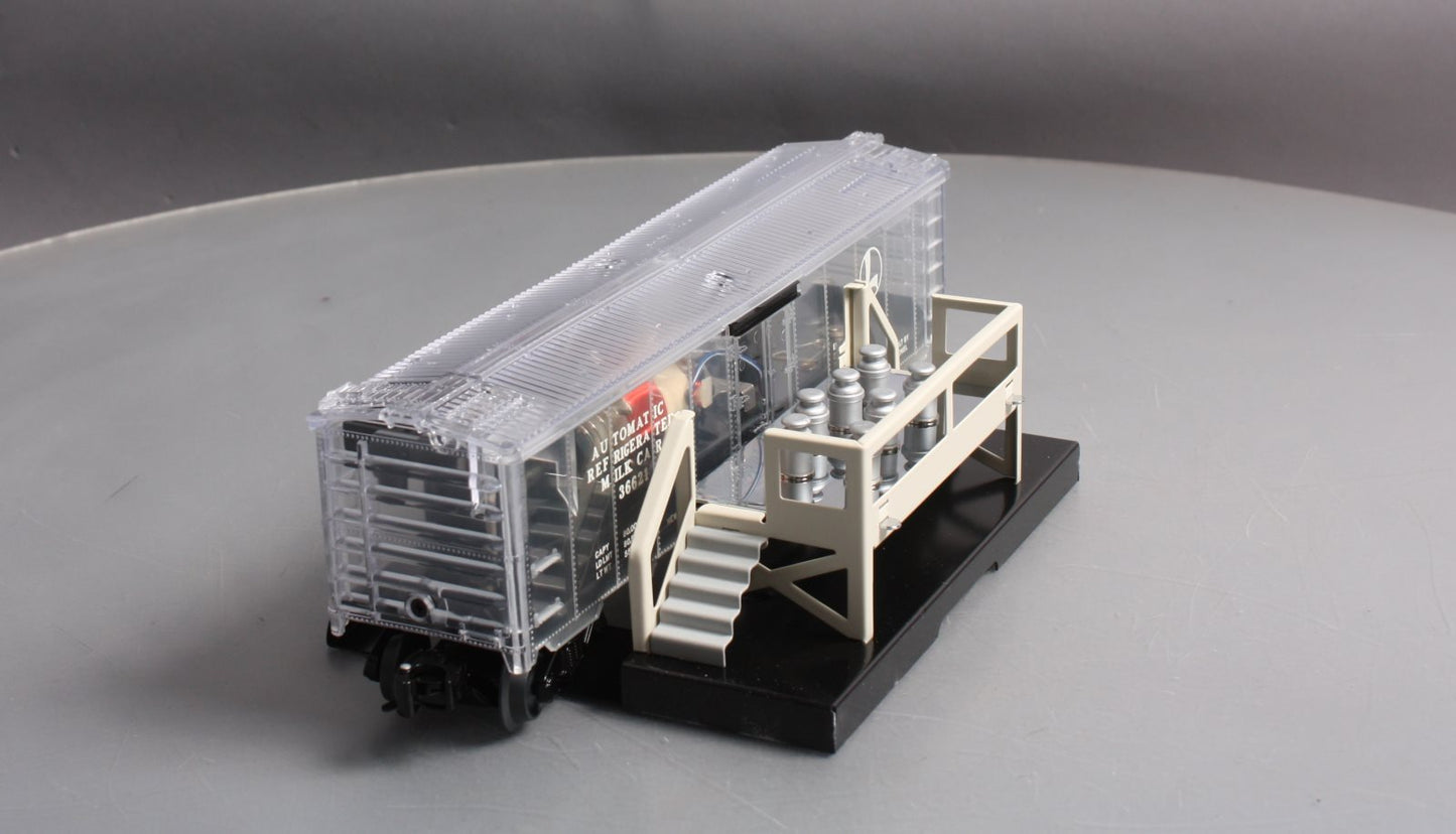 Lionel 6-29301 O Transparent Milk Car #36621