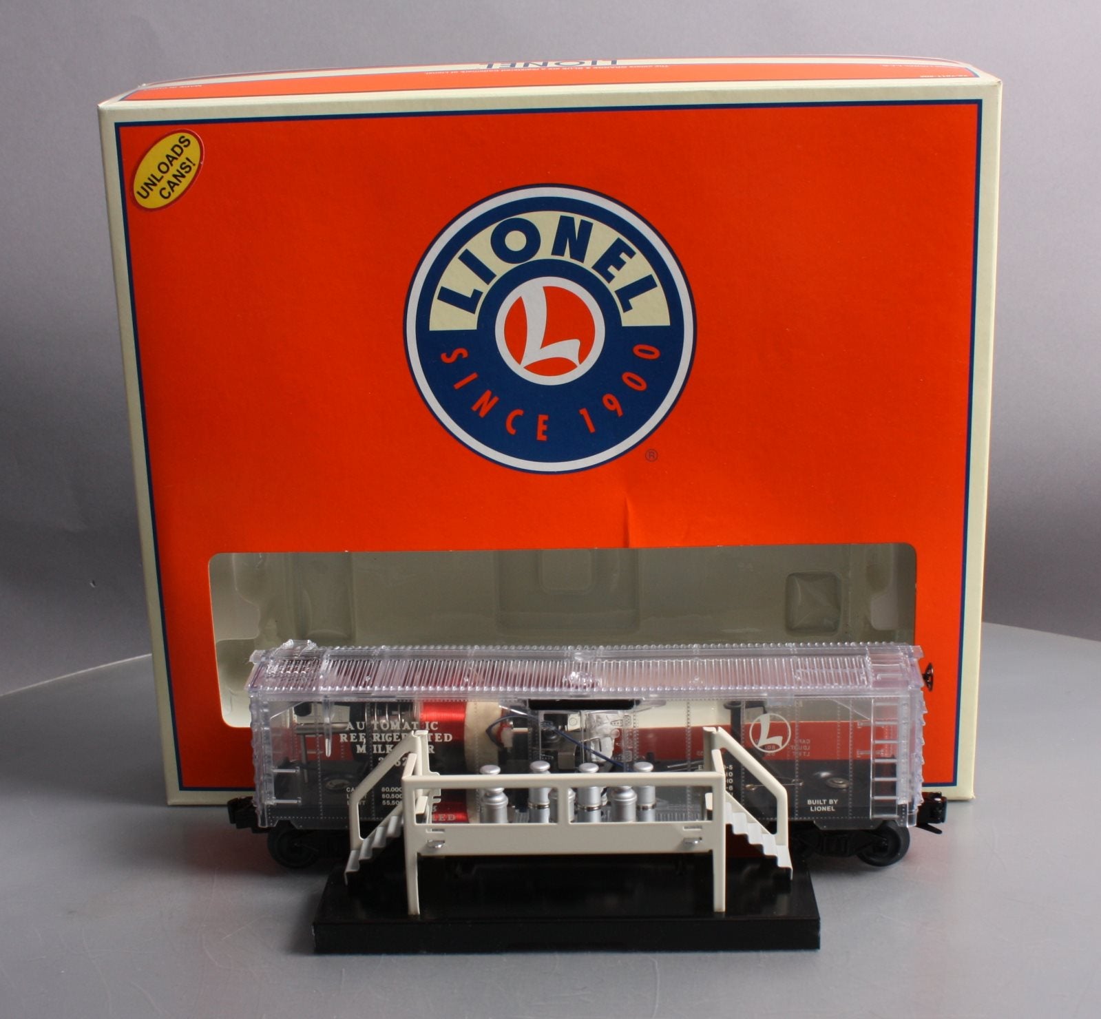 Lionel 6-29301 O Transparent Milk Car #36621