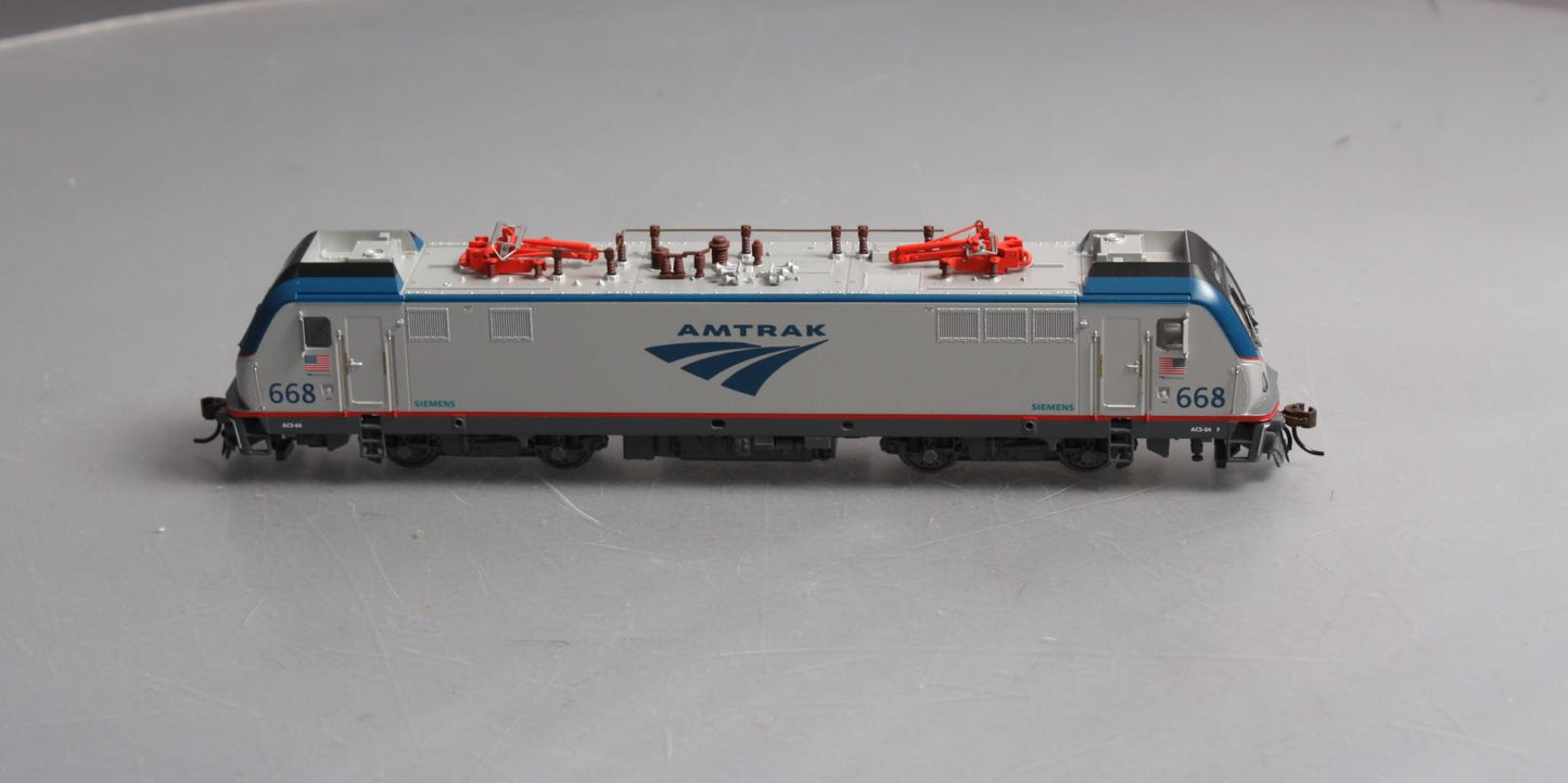 Bachmann 67407 HO Amtrak Siemens ACS-64 Electric Loco with DCC and Sound #668