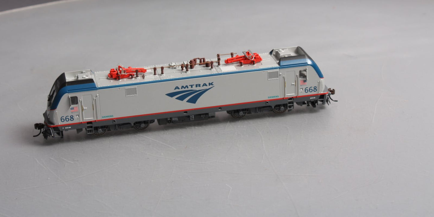Bachmann 67407 HO Amtrak Siemens ACS-64 Electric Loco with DCC and Sound #668