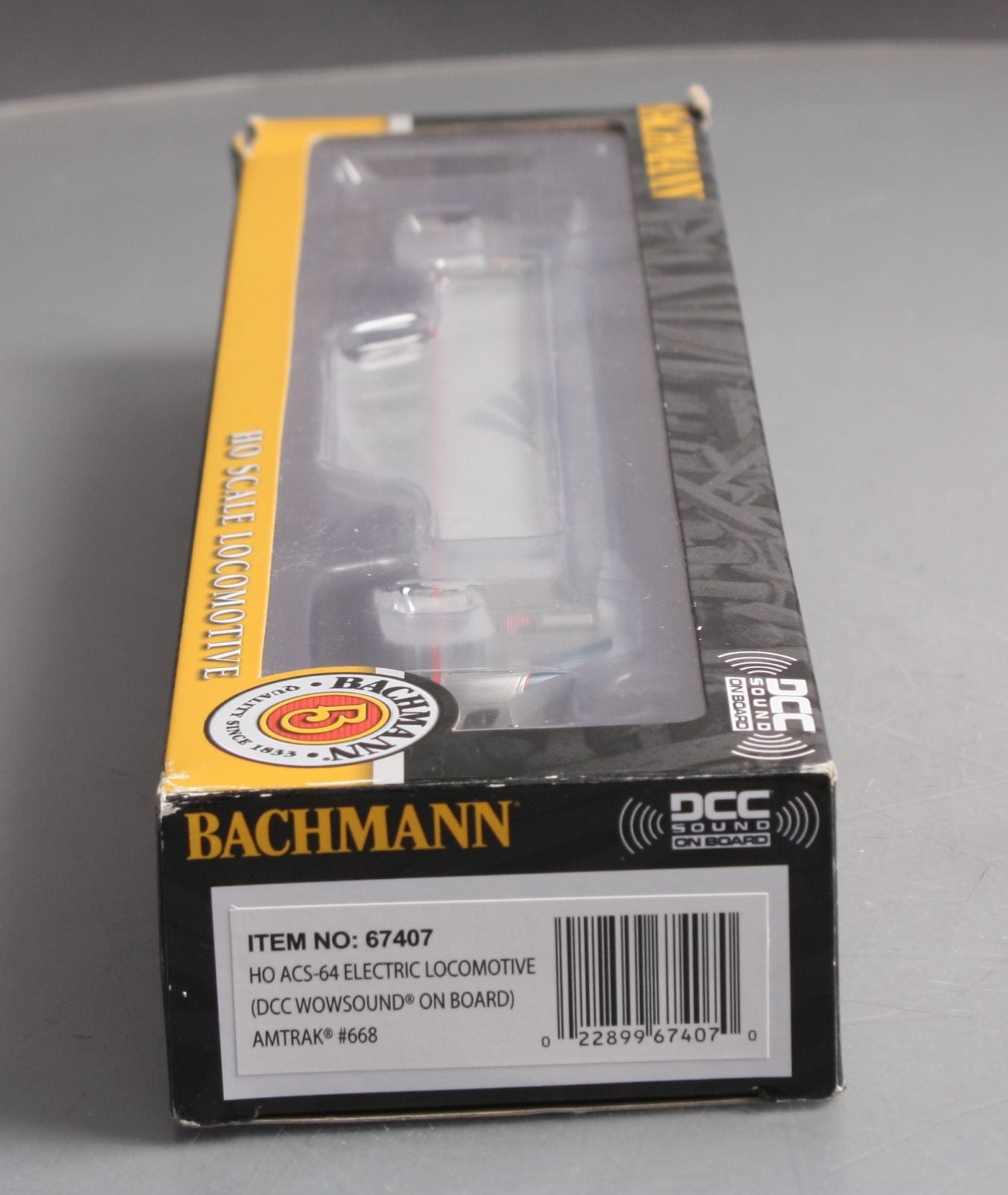 Bachmann 67407 HO Amtrak Siemens ACS-64 Electric Loco with DCC and Sound #668