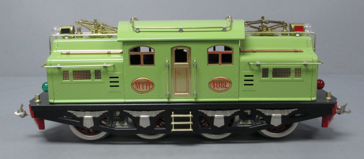 MTH 10-1022 Standard Gauge 408E Apple Green Electric Locomotive