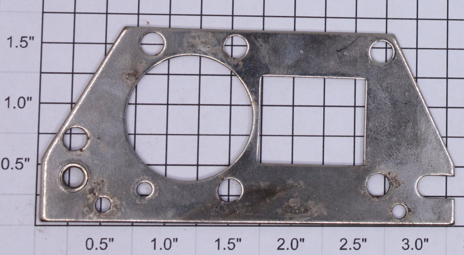 Pride Lines 1981-51 Brush Plate Side of Motors Chassis