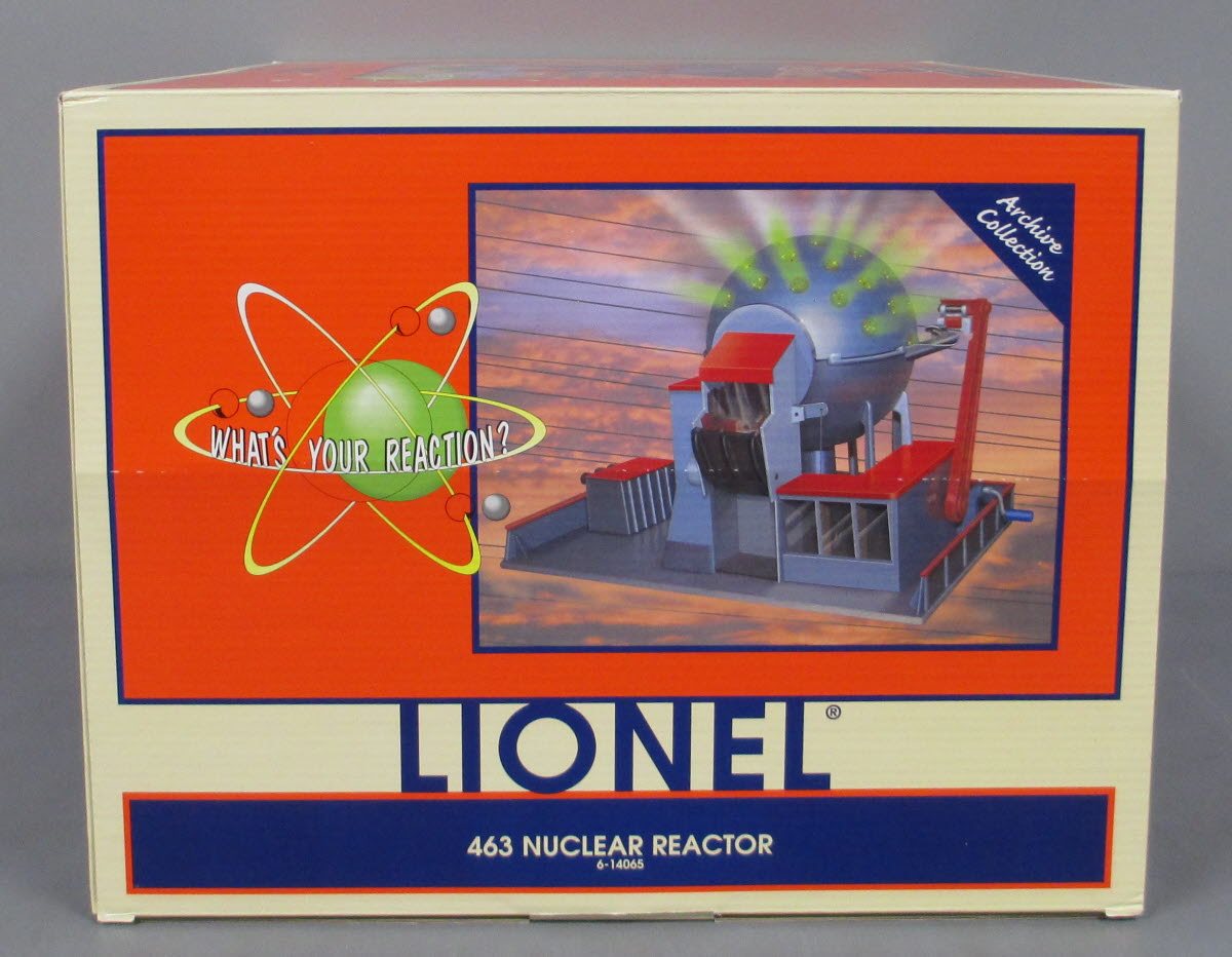 Lionel 6-14065 O Gauge 463 Operating Nuclear Reactor