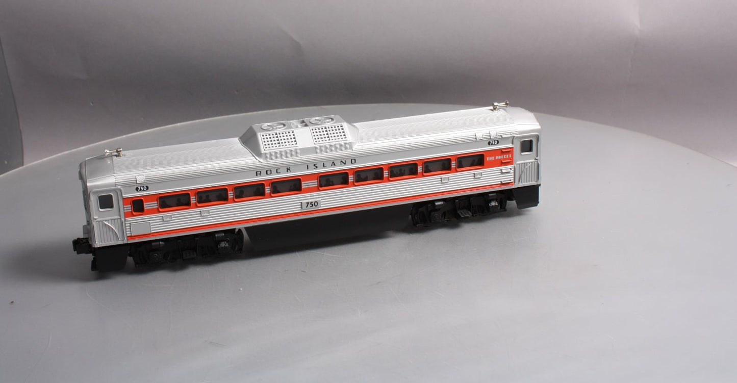 Lionel 6-35498 O Gauge Rock Island Non-Powered RDC Coach #750
