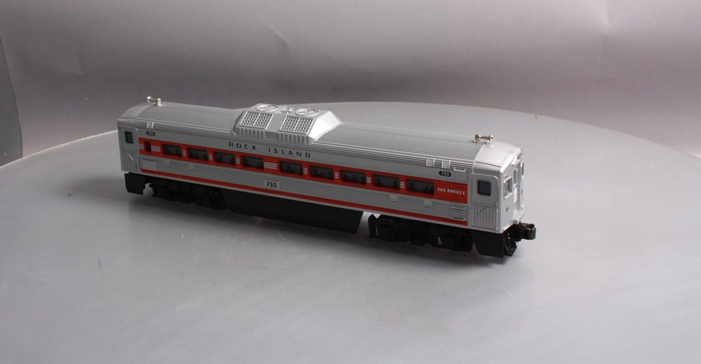 Lionel 6-35498 O Gauge Rock Island Non-Powered RDC Coach #750