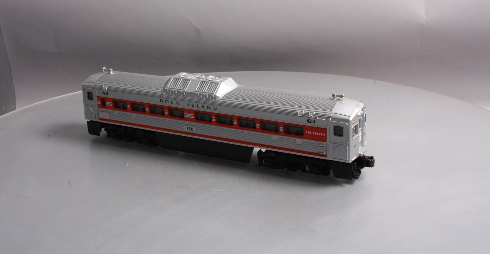 Lionel 6-35498 O Gauge Rock Island Non-Powered RDC Coach #750