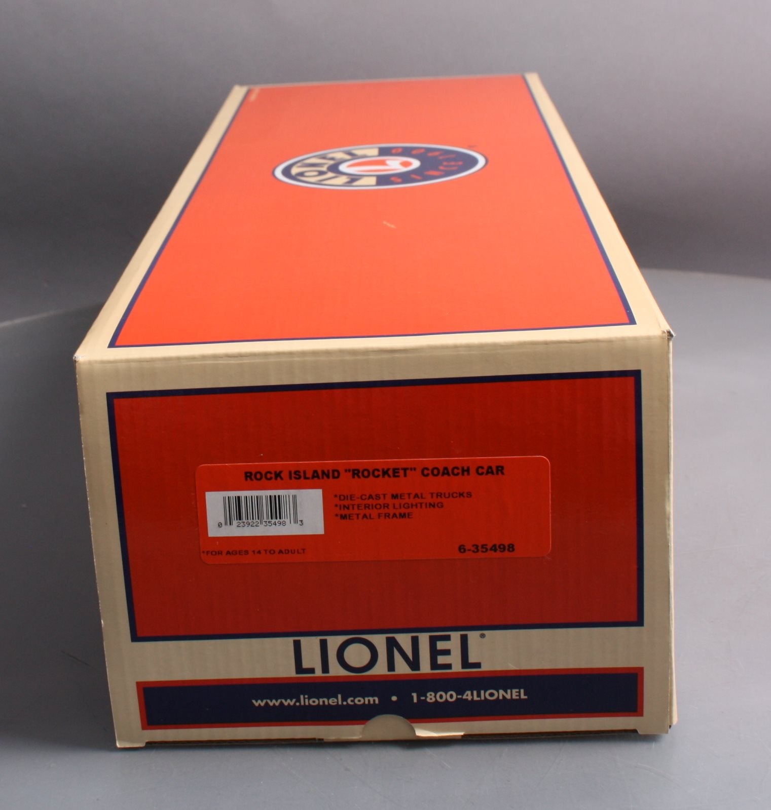 Lionel 6-35498 O Gauge Rock Island Non-Powered RDC Coach #750
