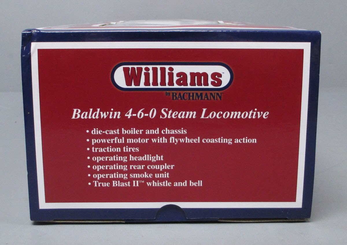 Williams 40605 O Scale PRR Baldwin 4-6-0 Steam Locomotive #863
