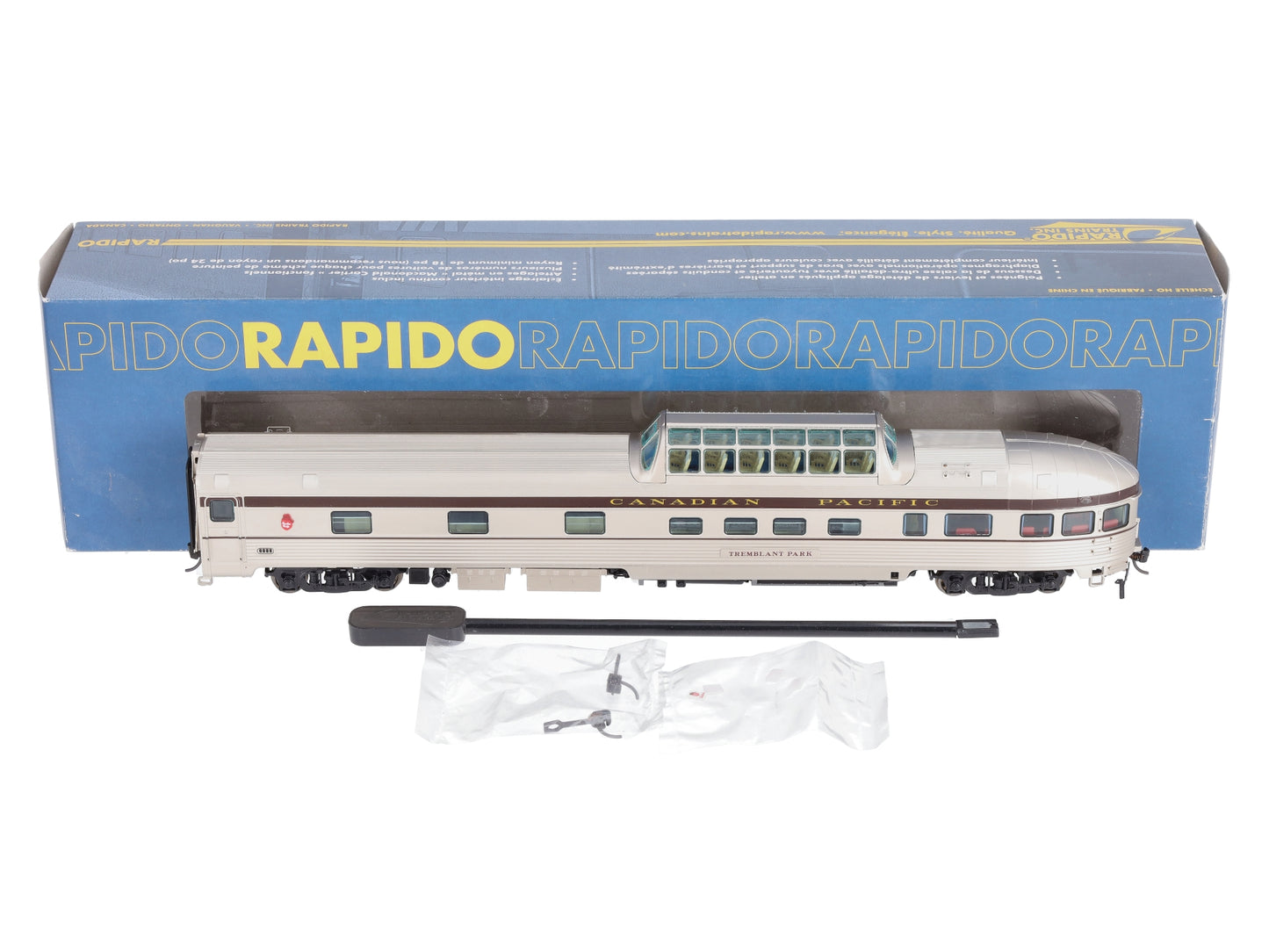 Rapido Trains 120010 HO Canadian Pacific Dome-Lounge-Sleeper "Tremblant Park