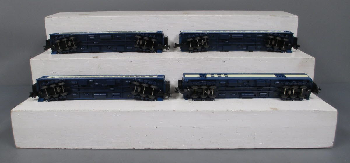 MTH 30-69164 O Jersey Central RailKing 60' Madison Passenger Cars (Set of 4)